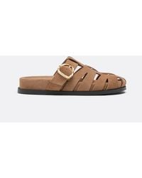Stradivarius - Sandali Marroni - Lyst