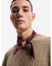 Bershka - Halssjaaltje Met Print - Lyst
