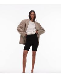 TOPSHOP - Basic Leggingshort - Lyst