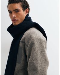 ASOS - Gerippter strickschal - Lyst