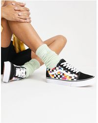 vans checkerboard mix