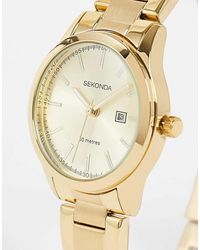 Sekonda - Orologio A Lancette Da Donna Da 34 Mm Con Cassa Rotonda - Lyst