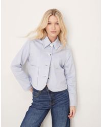 Abercrombie & Fitch - – jacke aus wildleder - Lyst