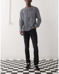 Dr. Denim - Snap - jean slim à taille mi-haute - brume délavé - Lyst