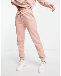 nike grey essentials slim joggers