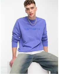 Carhartt - – duster – stückgefärbtes sweatshirt - Lyst