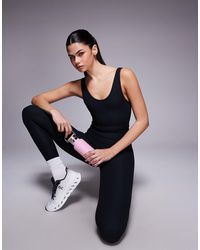 4505 - Rib Vest With Inner Bra - Lyst