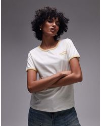 New Balance - Camiseta Heritage De -Neutro - Lyst