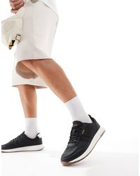 BOSS - Zapatillas De Deporte Negras Con Suela De Goma Titanium Runn De Boss - Lyst