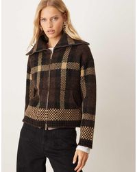Jdy - Open Vest Met Kraag En Rits - Lyst