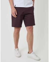 Threadbare - Patterned Stretch Chino Shorts With Belt - Lyst