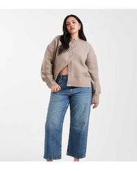 ASOS - Asos Design Curve Ankle Grazer Comfort Stretch Straight Leg Jeans - Lyst