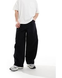 ASOS - Super baggy Pants With Pleat Detailing - Lyst