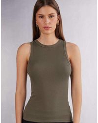 Intimissimi - Ribbed Superior Cotton Vest Top - Lyst