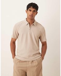 SELECTED - – plissee-polohemd - Lyst
