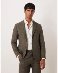 SELECTED - – reed – blazer aus angerautem wollmix - Lyst