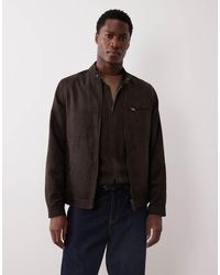 Mango - Faux Suede Biker Jacket - Lyst