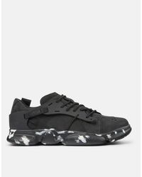 Camper - Zapatillas De Deporte Negras Con Cordones De - Lyst