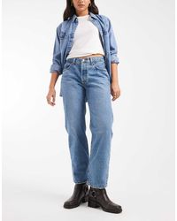 Levi's - 501 Crop Straight Jeans - Lyst