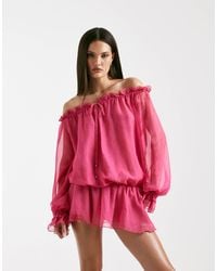 I.AM.GIA - I.am. gia – jazmin – bardot-playsuit - Lyst