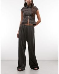 Weekday - Pull On Cotton Pants - Lyst