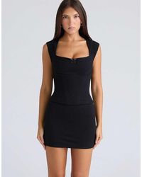 House Of Cb - The Mini Skirt With Built-In Shorts - Lyst