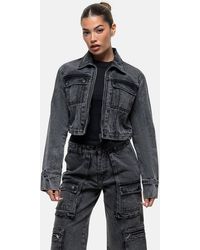 Good For Nothing - – kurz geschnittene jeansjacke - Lyst