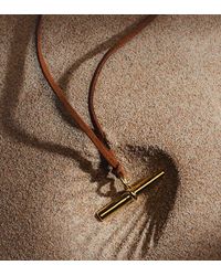 Orelia - T-Bar Cord Necklace - Lyst