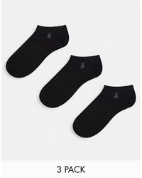 Polo Ralph Lauren - 3 Pack Trainer Socks - Lyst