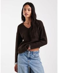 ONLY - Pullover mit v-ausschnitt - Lyst