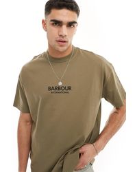 Barbour - – formula – oversize-t-shirt - Lyst