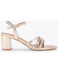 Carvela Kurt Geiger - Motto Block Heeled Sandals - Lyst
