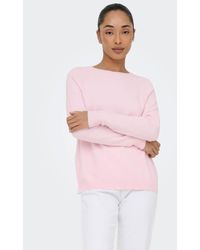 ONLY - Knitted Pullover - Lyst