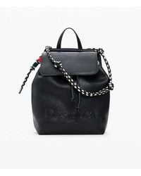 Desigual - Medium Braided Backpack - Lyst