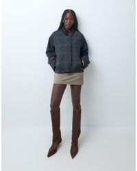 Abercrombie & Fitch - Scarlett High Rise Mini Skirt - Lyst