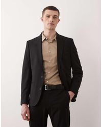 ASOS - Skinny Washable Wool Blend Suit Blazer - Lyst