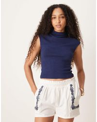 ASOS - – strukturiertes tanktop aus strick - Lyst