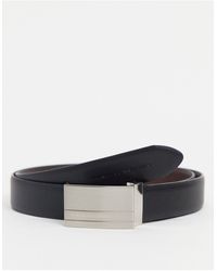 French Connection - Rectangle Reversible Belt - Lyst