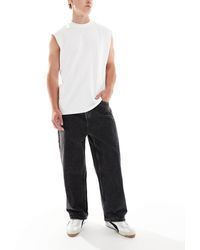 Bershka - Loose Baggy Fit Jeans - Lyst