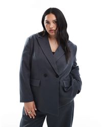 Vero Moda - Tailored Herringbone Blazer - Lyst