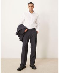 SELECTED - Otto Relaxed Fit Wool Blend Trouser - Lyst