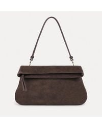 OFF THE HOOK - Amos Suede Fold Over Shoulder Bag - Lyst