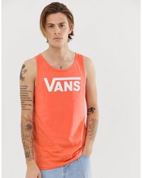 camiseta vans tirantes hombre