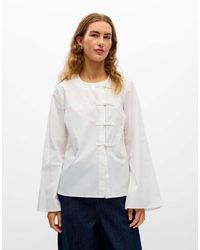 Object - Blusa En Cloud Dancer-Gris - Lyst