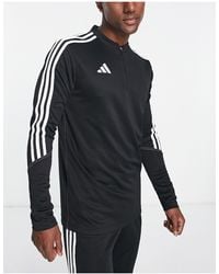 adidas Originals - Adidas Football Tiro 23 1/4 Zip Sweatshirt - Lyst