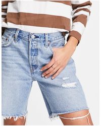 Shorts vaqueros Levi's de mujer: hasta el 50 % de descuento | Lyst