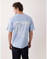 Jack & Jones - Premium Heavyweight T-shirt With Backprint - Lyst