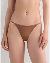 Intimissimi - Microfibre G-String With Side Straps - Lyst