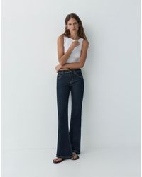 Pull&Bear - Jeans Bootcut A Vita Bassa - Lyst