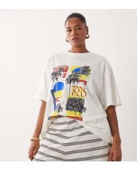ASOS - Asos Design Curve Mini Short Co-Ord - Lyst